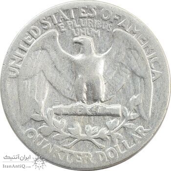 سکه کوارتر دلار 1944 واشنگتن - VF25 - آمریکا