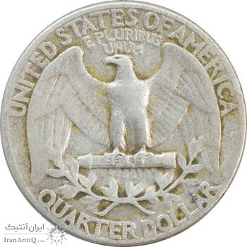 سکه کوارتر دلار 1946 واشنگتن - VF30 - آمریکا سکه کوارتر دلار 1946 واشنگتن - VF30 - آمریکا