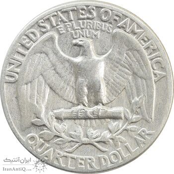 سکه کوارتر دلار 1947 واشنگتن - VF30 - آمریکا