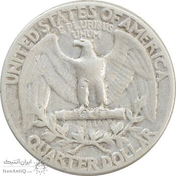 سکه کوارتر دلار 1951 واشنگتن - VF35 - آمریکا