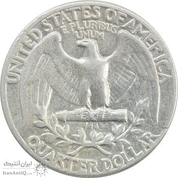 سکه کوارتر دلار 1957 واشنگتن - VF35 - آمریکا سکه کوارتر دلار 1957 واشنگتن - VF35 - آمریکا