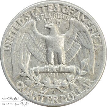 سکه کوارتر دلار 1958D واشنگتن - VF35 - آمریکا سکه کوارتر دلار 1958D واشنگتن - VF35 - آمریکا