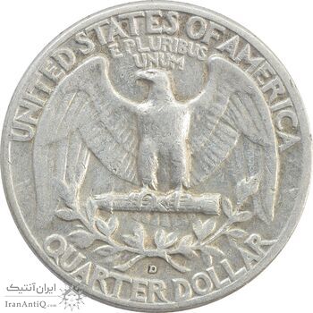 سکه کوارتر دلار 1959D واشنگتن - VF35 - آمریکا