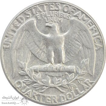 سکه کوارتر دلار 1973D واشنگتن - VF30 - آمریکا