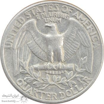 سکه کوارتر دلار 1980D واشنگتن - VF35 - آمریکا