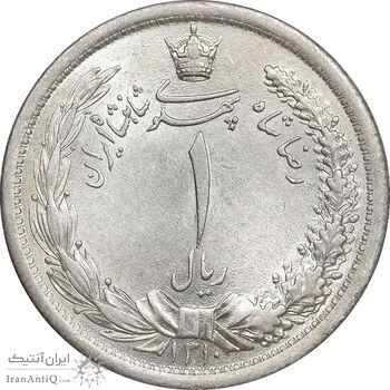 سکه 1 ریال 1310 - MS63 - رضا شاه