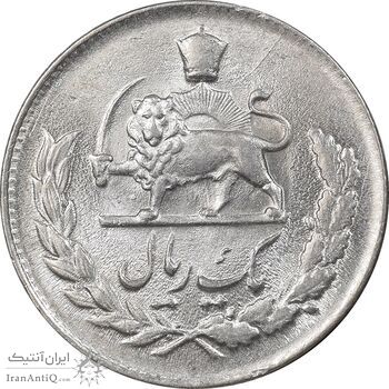 سکه 1 ریال 1336 - MS64 - محمد رضا شاه سکه 1 ریال 1336 - MS64 - محمد رضا شاه