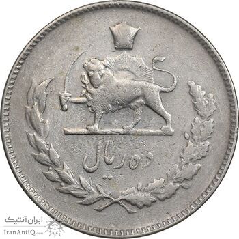 سکه 10 ریال 1350 - EF40 - محمد رضا شاه سکه 10 ریال 1350 - EF40 - محمد رضا شاه