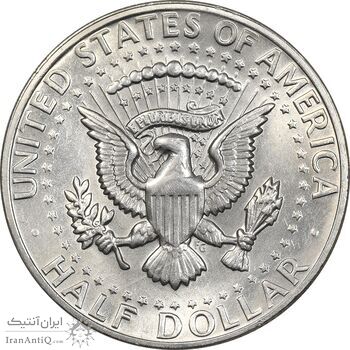 سکه نیم دلار 1972D کندی - MS64 - آمریکا