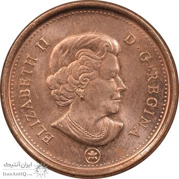 سکه 1 سنت 2012 الیزابت دوم - MS61 - کانادا