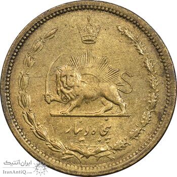 سکه 50 دینار 1316 برنز - MS63 - رضا شاه
