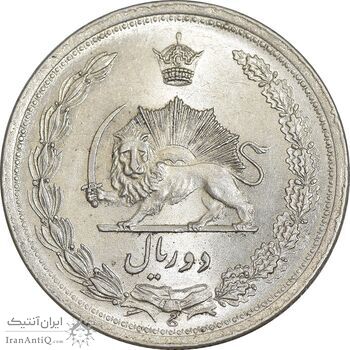 سکه 2 ریال 1310 - MS63 - رضا شاه