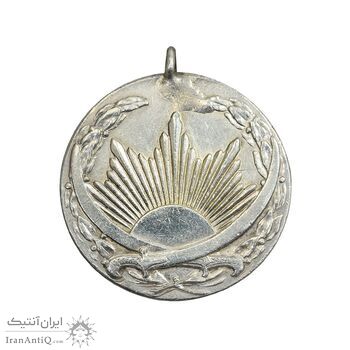 مدال نقره ذوالفقار - AU50 - رضا شاه