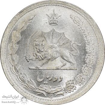 سکه 2 ریال 1310 - MS65 - رضا شاه