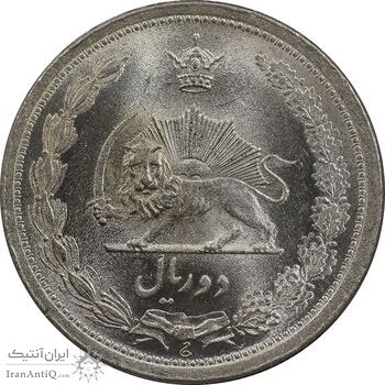 سکه 2 ریال 1310 - MS65 - رضا شاه