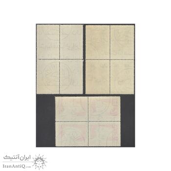 تمبر پنجاهمین سال سلطنت 1355 - محمدرضا شاه
