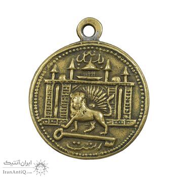 نشان پلیس مفتش رشت - EF - احمد شاه