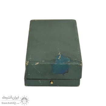 نشان آویز بزرگداشت رازی - طلایی - با جعبه فابریک - UNC - محمد رضا شاه