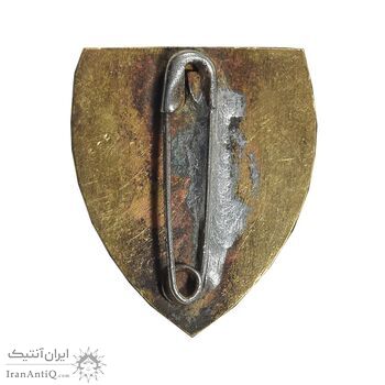 نشان دبیرستان علمیه تهران - EF - محمد رضا شاه