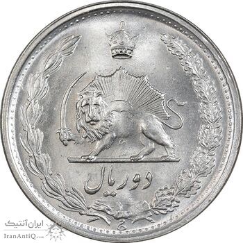 سکه 2 ریال 1350 - MS63 - محمد رضا شاه سکه 2 ریال 1350 - MS63 - محمد رضا شاه