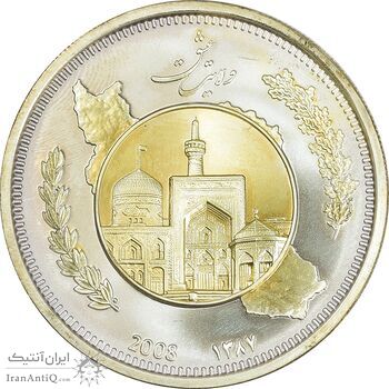 مدال یادبود ولایت 1387 - جعبه فابریک - UNC - جمهوری اسلامی