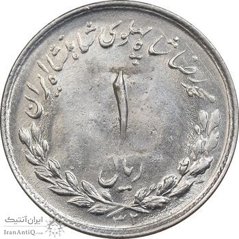 سکه 1 ریال 1332 مصدقی - MS62 - محمد رضا شاه