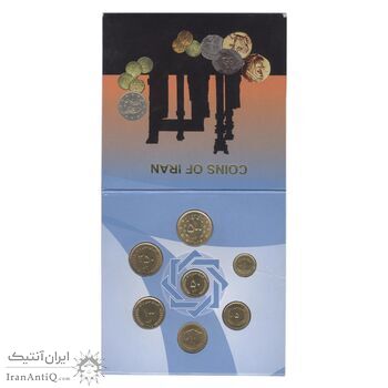 پک سکه های رایج بانک مرکزی (سکه 1 ریال 1376 دماوند) - UNC - جمهوری اسلامی
