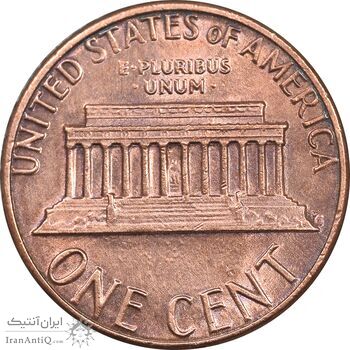 سکه 1 سنت 1983D لینکلن - MS63 - آمریکا