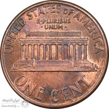 سکه 1 سنت 1990 لینکلن - MS62 - آمریکا