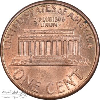 سکه 1 سنت 1994D لینکلن - MS62 - آمریکا