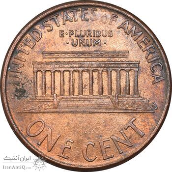 سکه 1 سنت 1996D لینکلن - MS61 - آمریکا