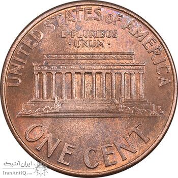 سکه 1 سنت 1997D لینکلن - MS62 - آمریکا