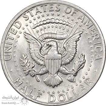 سکه نیم دلار 1980P کندی - MS61 - آمریکا