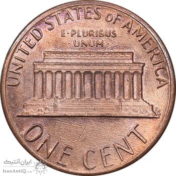 سکه 1 سنت 1983D لینکلن - AU58 - آمریکا