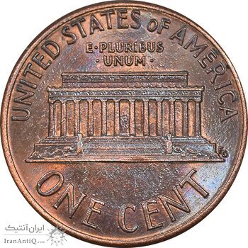 سکه 1 سنت 1989D لینکلن - AU58 - آمریکا