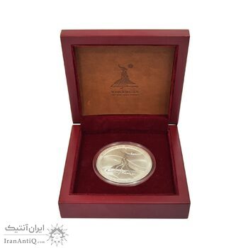 مدال یادبود شانزدهمین دوره بازی های آسیایی 2010 - با جعبه فابریک - UNC - چین