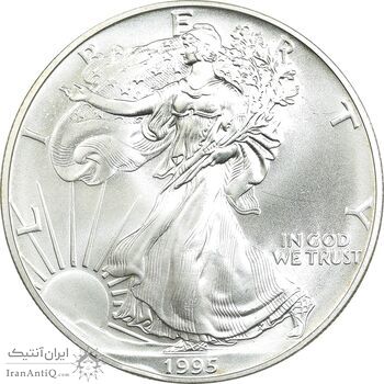 مدال یادبود 1 دلار 1995 عقاب - PF64 - آمریکا