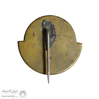 نشان یادبود شرکت در مسابقه بزرگ رادیو تلویزیون ملی ایران - EF - محمد رضا شاه