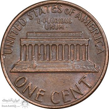 سکه 1 سنت 1980 لینکلن - AU50 - آمریکا