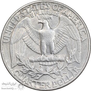 سکه کوارتر دلار 1989D واشنگتن - VF - آمریکا