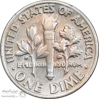 سکه 1 دایم 1983P روزولت - EF45 - آمریکا سکه 1 دایم 1983P روزولت - EF45 - آمریکا