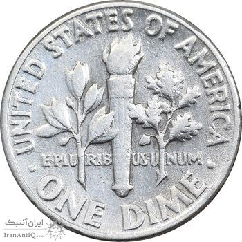 سکه 1 دایم 1956 روزولت - EF45 - آمریکا سکه 1 دایم 1956 روزولت - EF45 - آمریکا