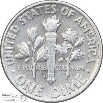 سکه 1 دایم 1964D روزولت - EF45 - آمریکا سکه 1 دایم 1964D روزولت - EF45 - آمریکا