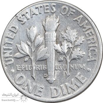 سکه 1 دایم 1961D روزولت - EF45 - آمریکا سکه 1 دایم 1961D روزولت - EF45 - آمریکا