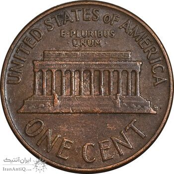 سکه 1 سنت 1961 لینکلن - EF45 - آمریکا