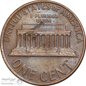 سکه 1 سنت 1981 لینکلن - AU55 - آمریکا