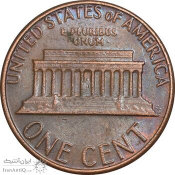 سکه 1 سنت 1981D لینکلن - AU55 - آمریکا