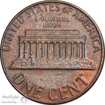 سکه 1 سنت 1981D لینکلن - AU55 - آمریکا