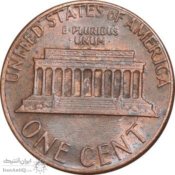 سکه 1 سنت 1984D لینکلن - AU55 - آمریکا