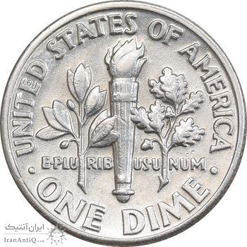 سکه 1 دایم 1989D روزولت - AU55 - آمریکا سکه 1 دایم 1989D روزولت - AU55 - آمریکا